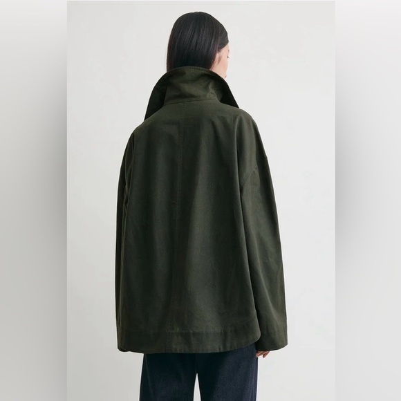 Toteme Women Country Jacket Forest Green New w tags Sz 40/ US 4 - Picture 3 of 14